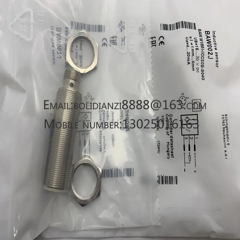 

The brand-new original sensor BAW0017 BAW M12MF2-UAC40F-BP03 warranty for one year in stock