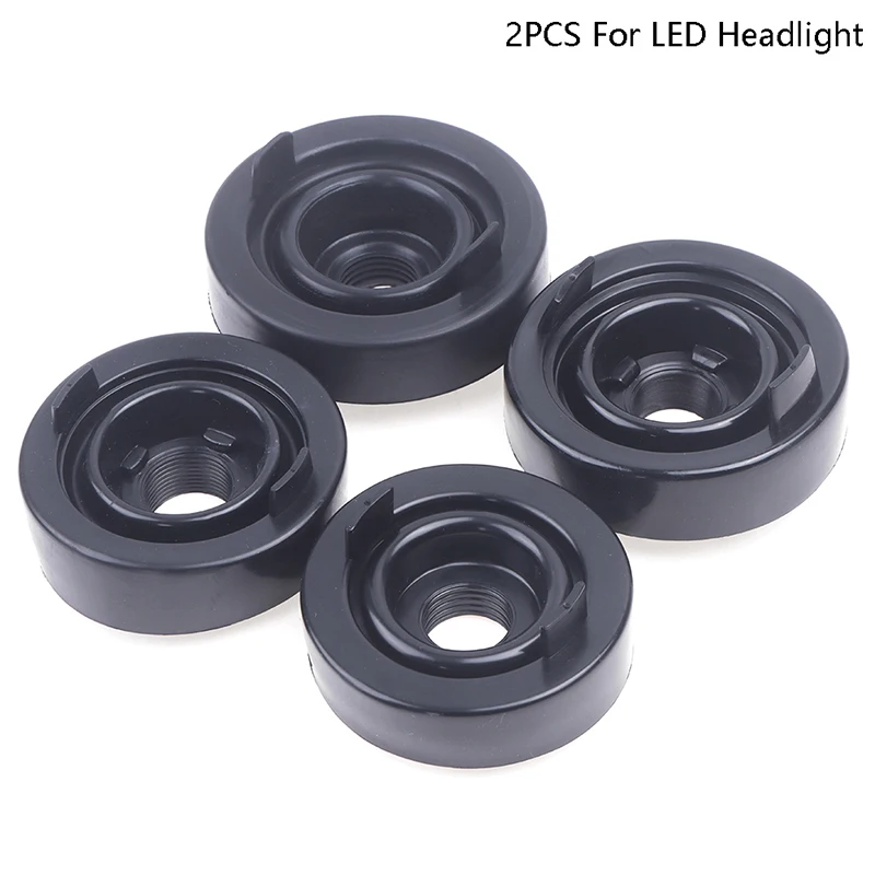 2-teilige Universal-Autos chein werfer lampe Staubs chutz hülle aus weichem Gummi für LED-Scheinwerfer versteckte Xenon lampe Innen durchmesser 70/75/80/85mm Loch 20mm