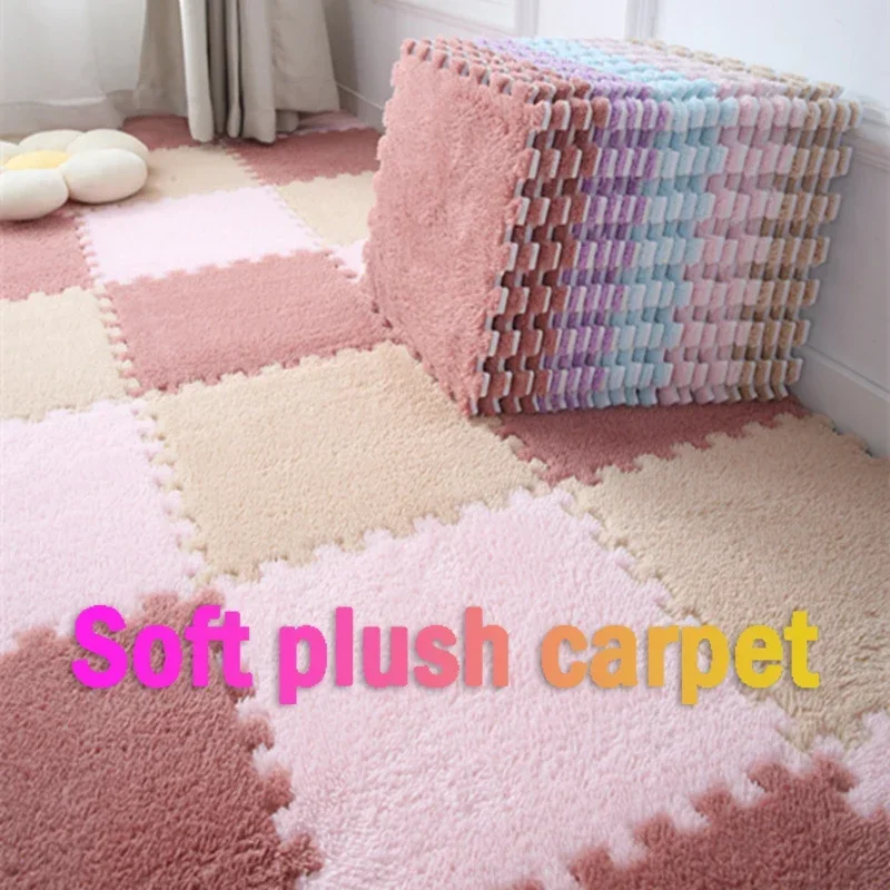 

1-10pcs Interlocking Baby Play Pile Carpet Toddler Play Area and Exercise Mat Warming Play Mat Home Decor Baby Toy Gift