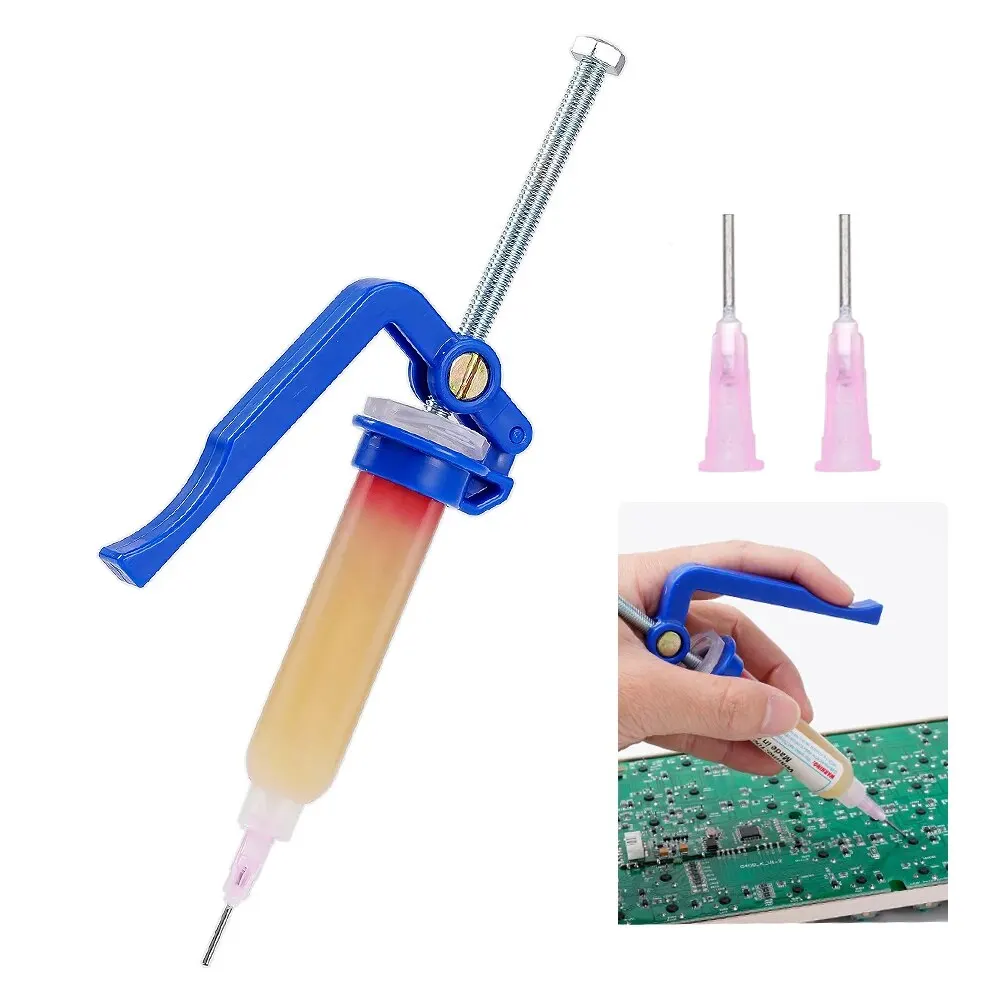

Needle Booster TubeMate Solder Paste Extruder Welding 10CC Solder Oil Accessories Glue Rod Boosters Discharge Oil Putter Tools