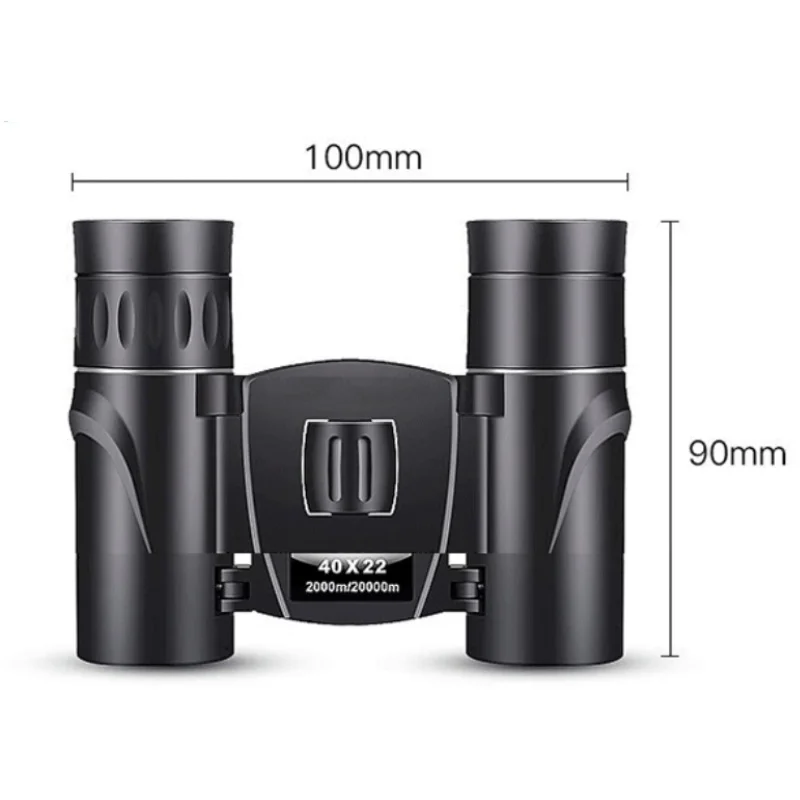 Powerful Binoculars Long Range Telescope Zoom HD BAK4 High Magnification Professional Binocular for Hunting Tourism