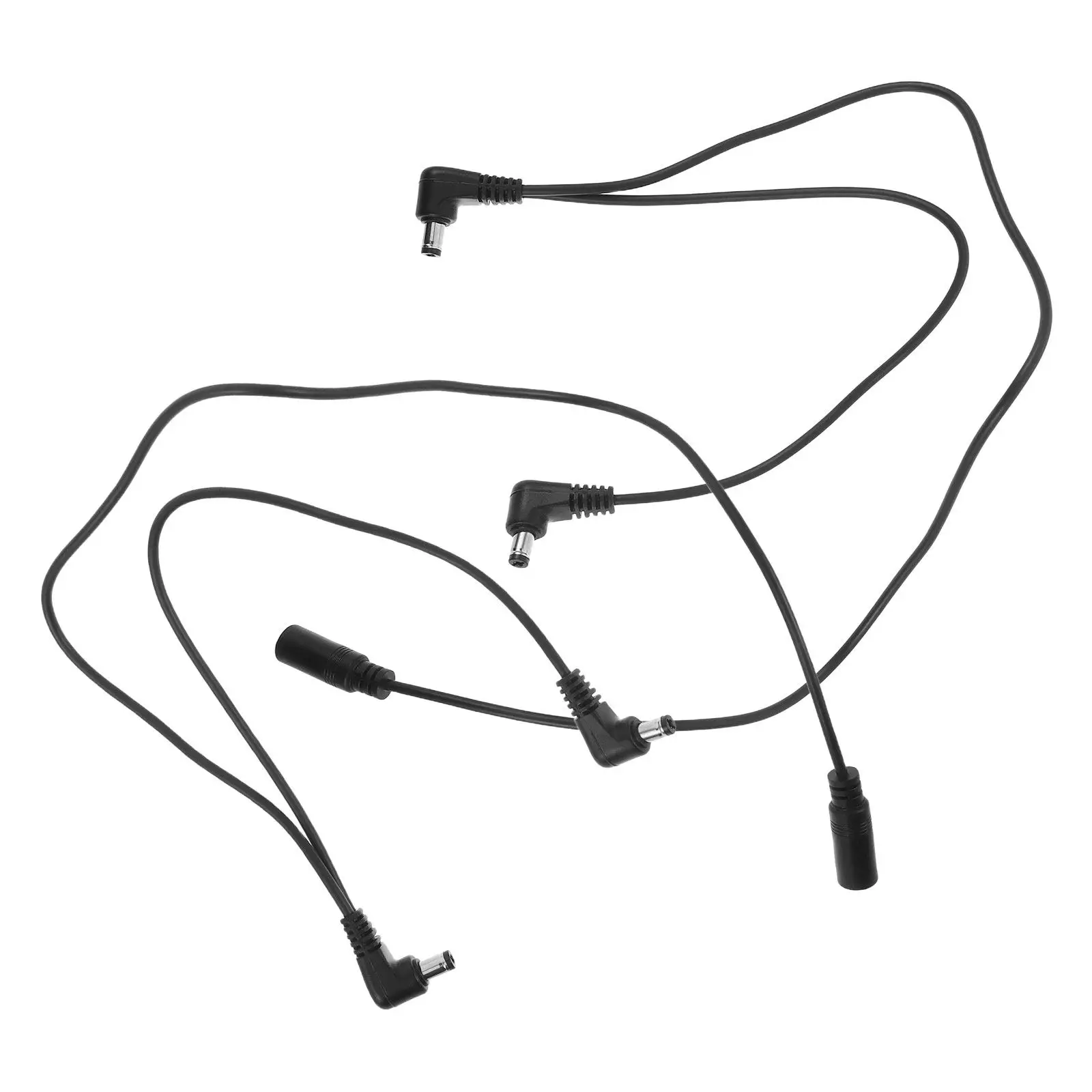 2 Cables de Conexión para Pedales de Guitarra, Cables de Alimentación para Pedalera, Cable Y para Pedales de Efectos
