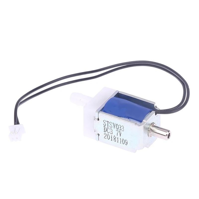 1PCS Klep DC 3.7V Normaal Open N/O Magneetventiel Elektromagnetische Luchtklep Uitlaatkleppen Mini Elektrische schakelaar