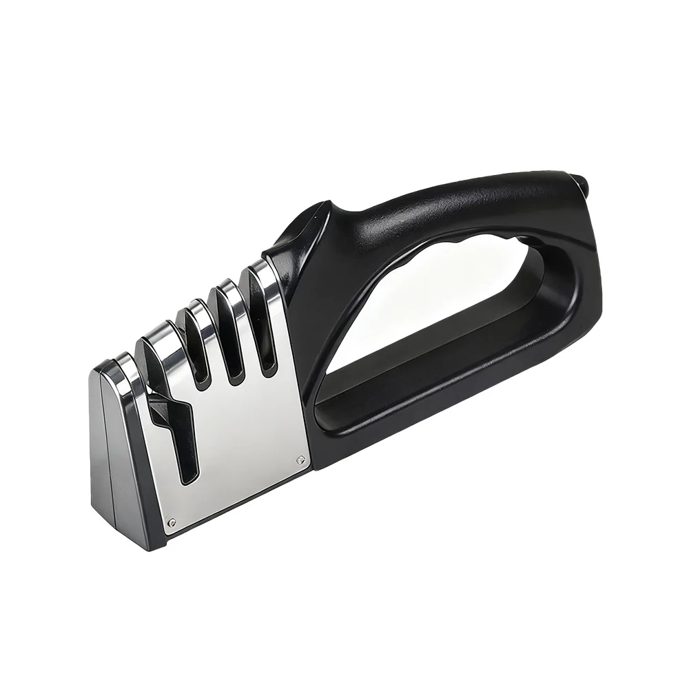 

Кухонная керамическая точилка для ножей! Функция «четыре в одном», подходящая для домашнего и коммерческого использования.