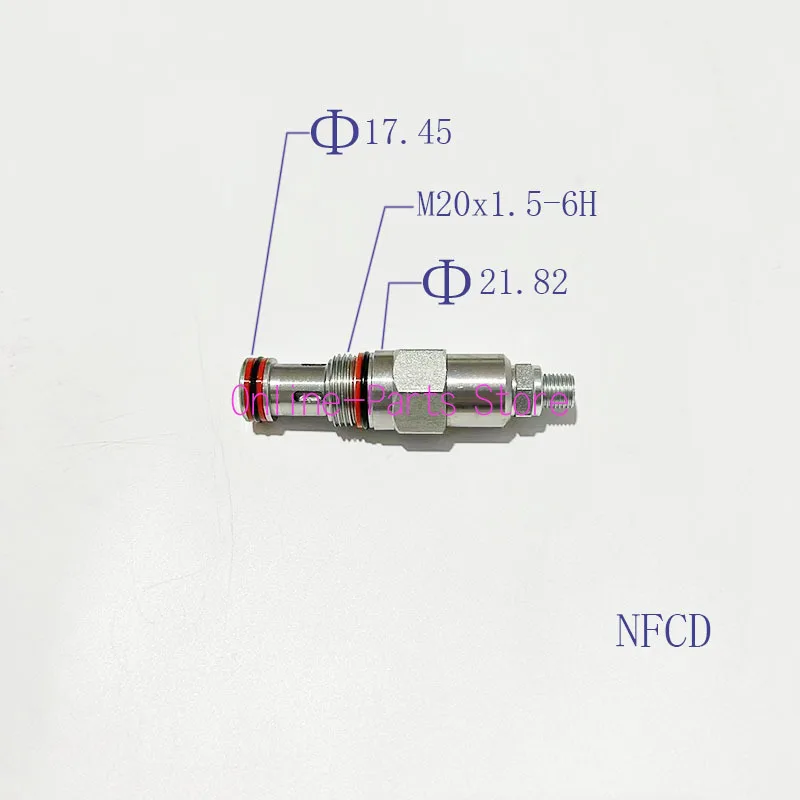 

SUN Hydraulic Threaded Plug-in Fully Adjustable Throttle Valve NFBC/NFCD/NFDD