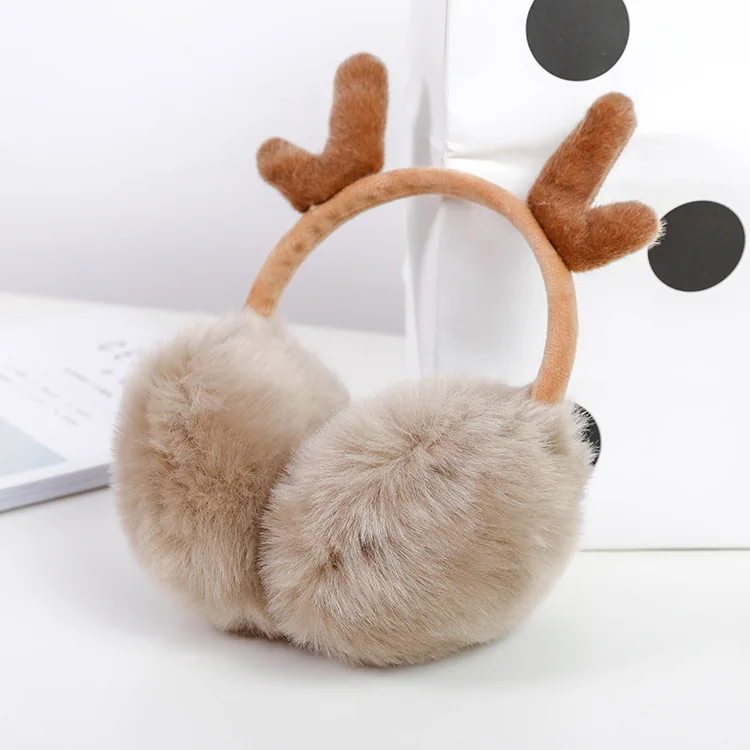 

Children's Cartoon Animal Deer Winter Plush Protect Ears Warm Earmuffs