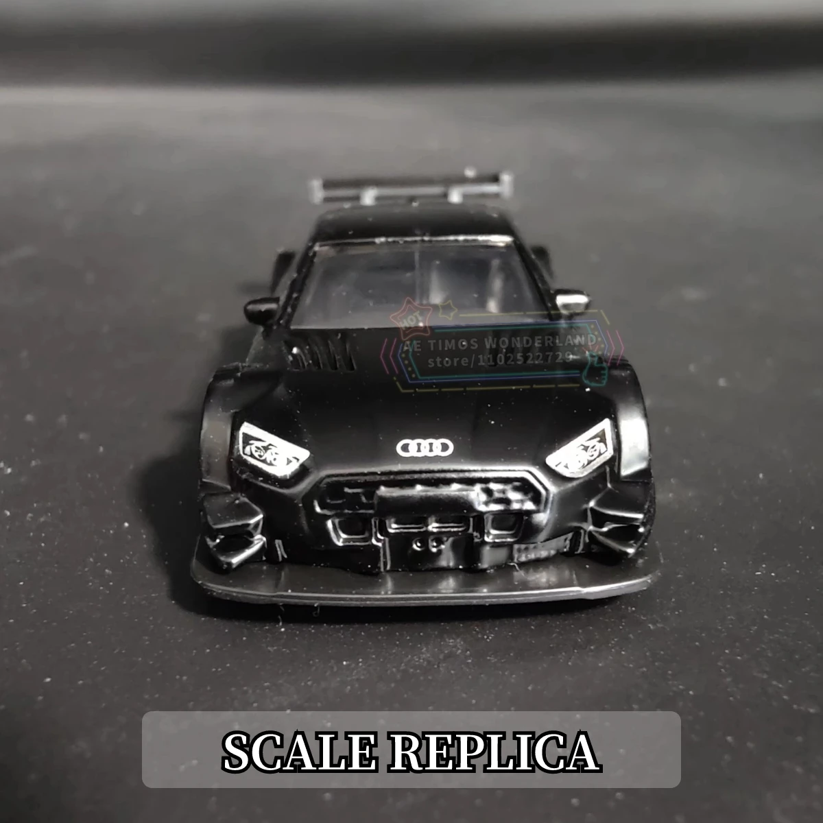 1:64 Audi RS5 Racing 2017 Replica Metal Mini Car Model Scale Miniature Art Vehicle Figure Sandbox Diecast Kid Boy Xmas Gift Toy