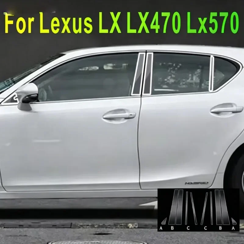 

For BYD Don DM 2018-2021 Window Center Pillar Protective Film Anti-scratch Cover Car Exterior Accessories TPU Stickers PPF