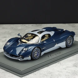 BBR 1:18 Utopia Blue Carbon Fiber Limited to 99 Pieces Simulation Resin Static Car Model Toys Gift