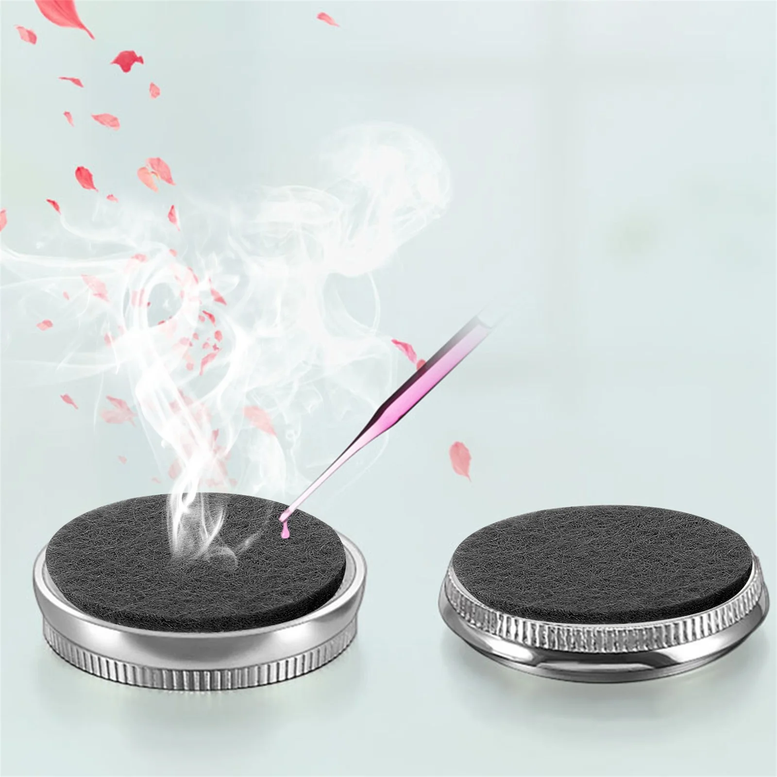 

100Pcs Air Freshening Aroma Pads Cotton Essential Oil Diffuser Replacement Pads