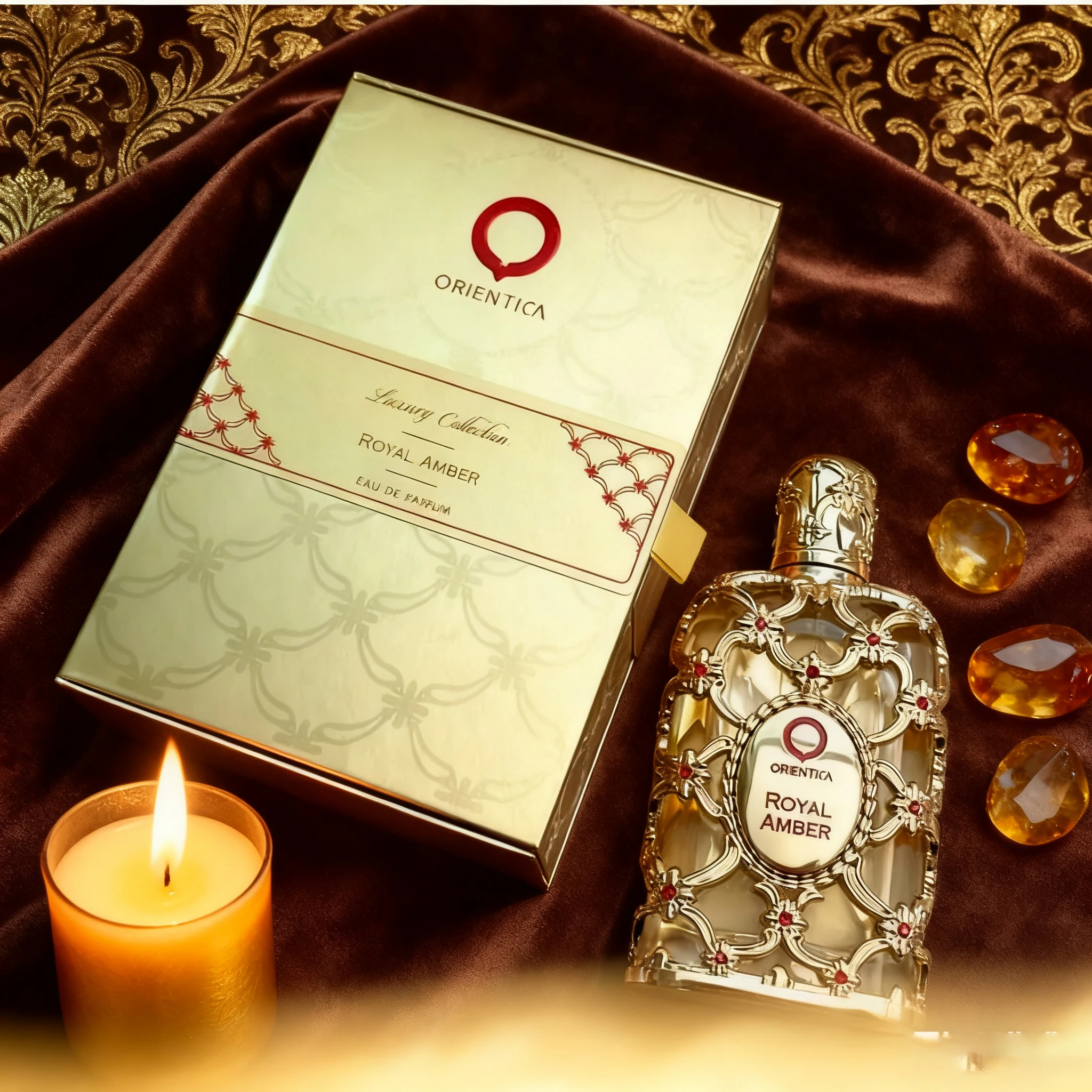 العطور الأصلية Orientica Luxury Collection Royal Amber عطر يدوم طويلاً فاخر كولونيا للجنسين رذاذ عطر جديد في #1