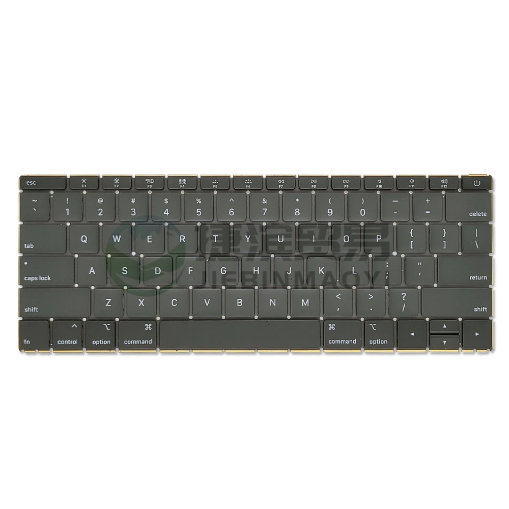 Imagem -02 - Teclado de Substituição para Apple Macbook A1534 us Retina 12 Polegadas Eua Reino Unido ue Inglês Francês Russo 2023 2023 Ano