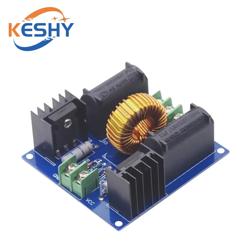 ZVS DC 12-30V 30-50KHz Induction Heating Driver Board High Voltage Generator Circuit PCB Induction Heating Board Module