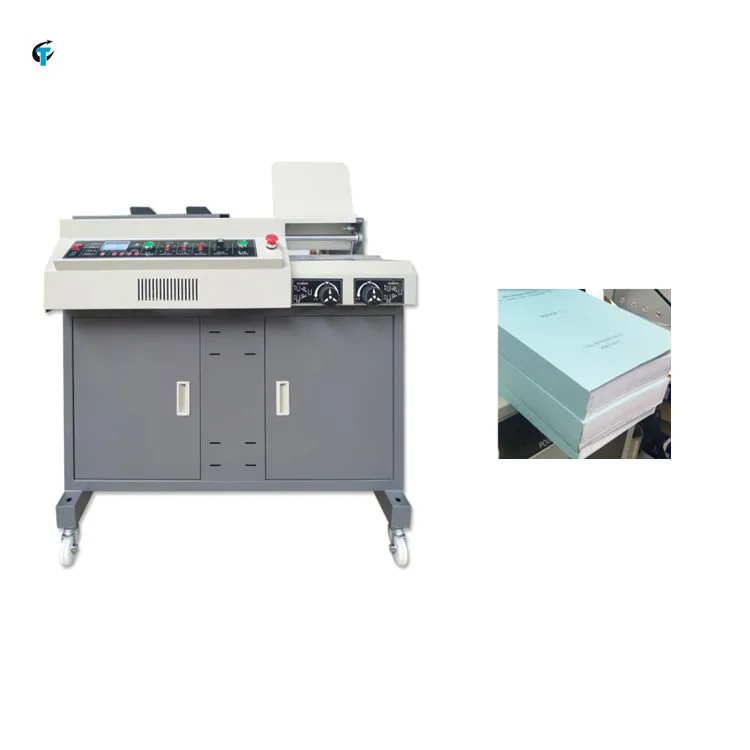 Good Performance Effective Automatic Hot Glue Book Binding Machine