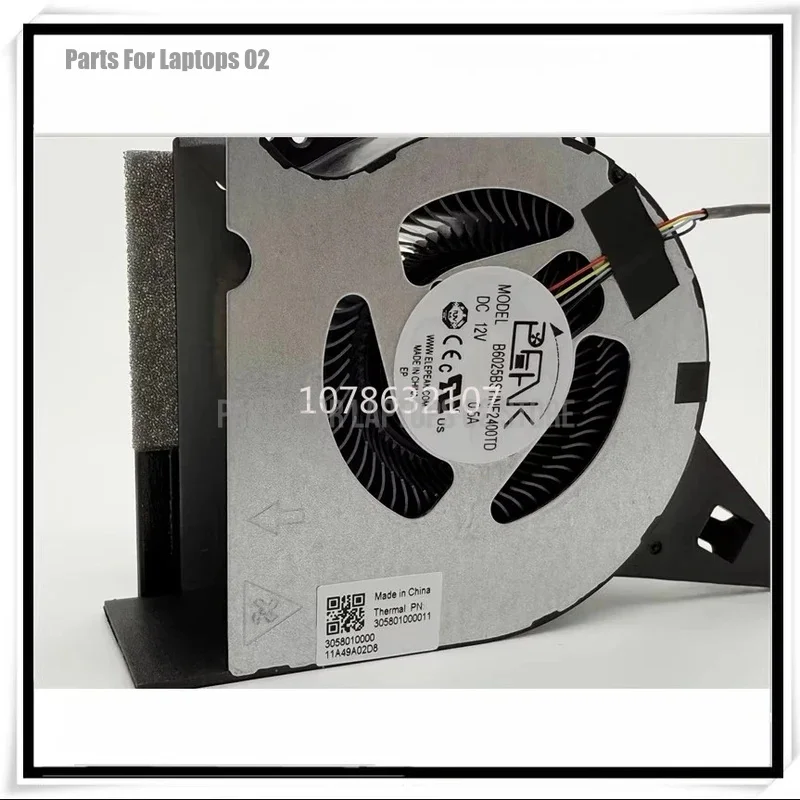 L+Original Laptop CPU Cooling Fan for WIKO Hi GT Cube Graphics Card Magic Cube Moyuan-7XH 4-wire Temperature Control