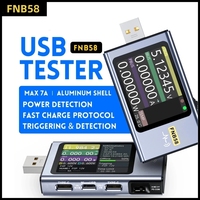 FNIRSI FNB58 FNB48 USB Tester Voltmeter Ammeter TYPE-C Fast Charge Detection Trigger Capacity Measurement Ripple Measurement