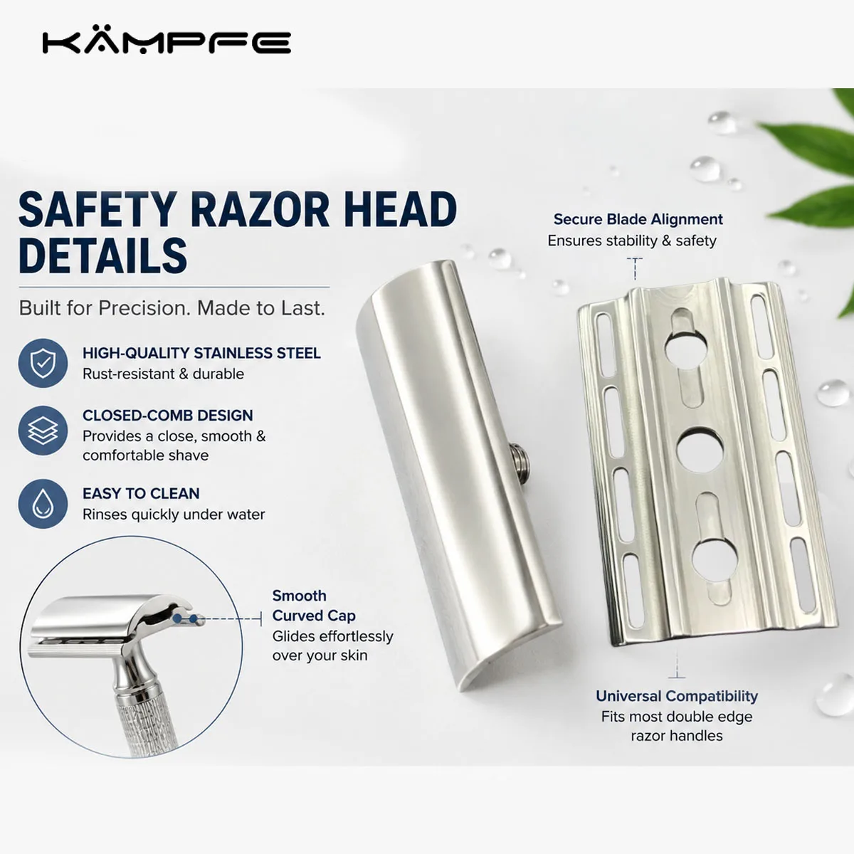 kampfe-316-stainless-steel-cnc-machined-manual-safety-razor-head-090mm-gap-wet-shave-replacement-head-for-men-shaving