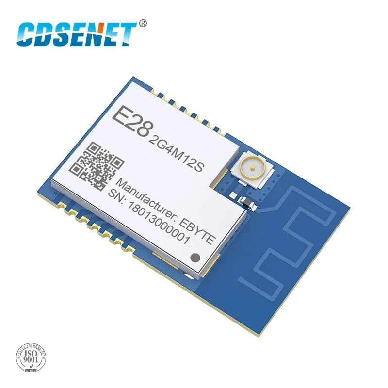 

10pcs/lot SX1281 LoRa Blue-tooth Wireless rf Transceiver 2.4GHz Module E28-2G4M12S SPI Long Range BLE rf Transmitter Receiver