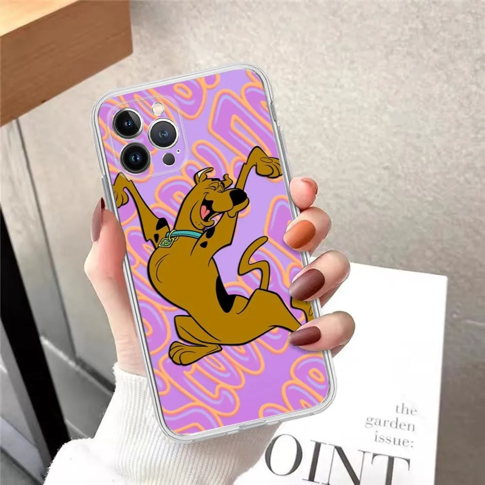 ANIME SSC-OOBY-DOOES CARTOON Phone Case Silicone Soft for iphone 15 14 13 12 11 Pro Mini XS MAX 8 7 6 Plus X XS XR Cover