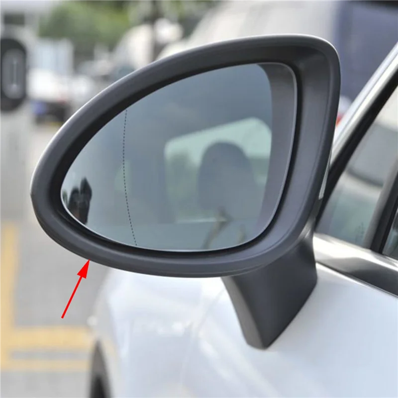 A11F-Auto Left Rear Mirror Cover Frame For Porsche Cayenne 2011-2014 95873153710 Replacement Parts Accessories