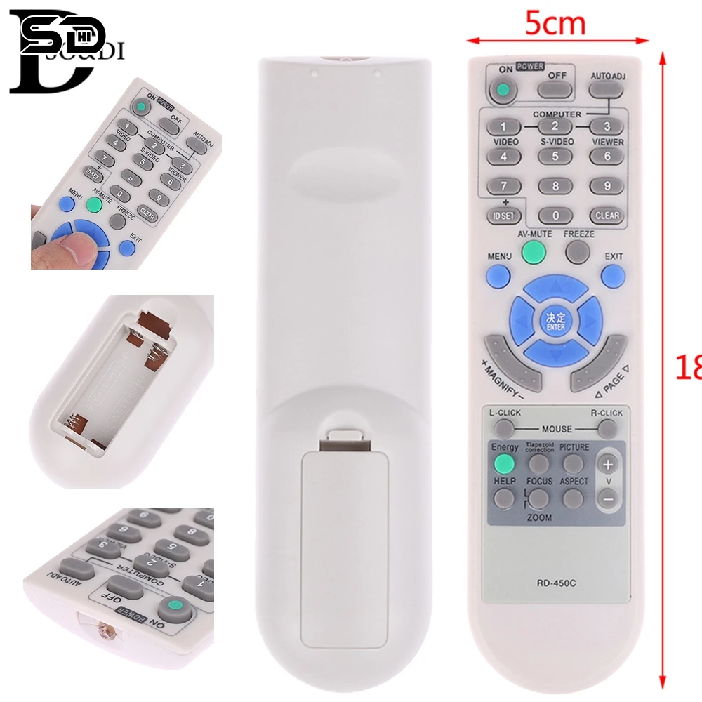 High Quality Remote Controller for NEC Projector NP110 NP115 NP210 NP215 NP-VE280X VE281X VE282X VE280