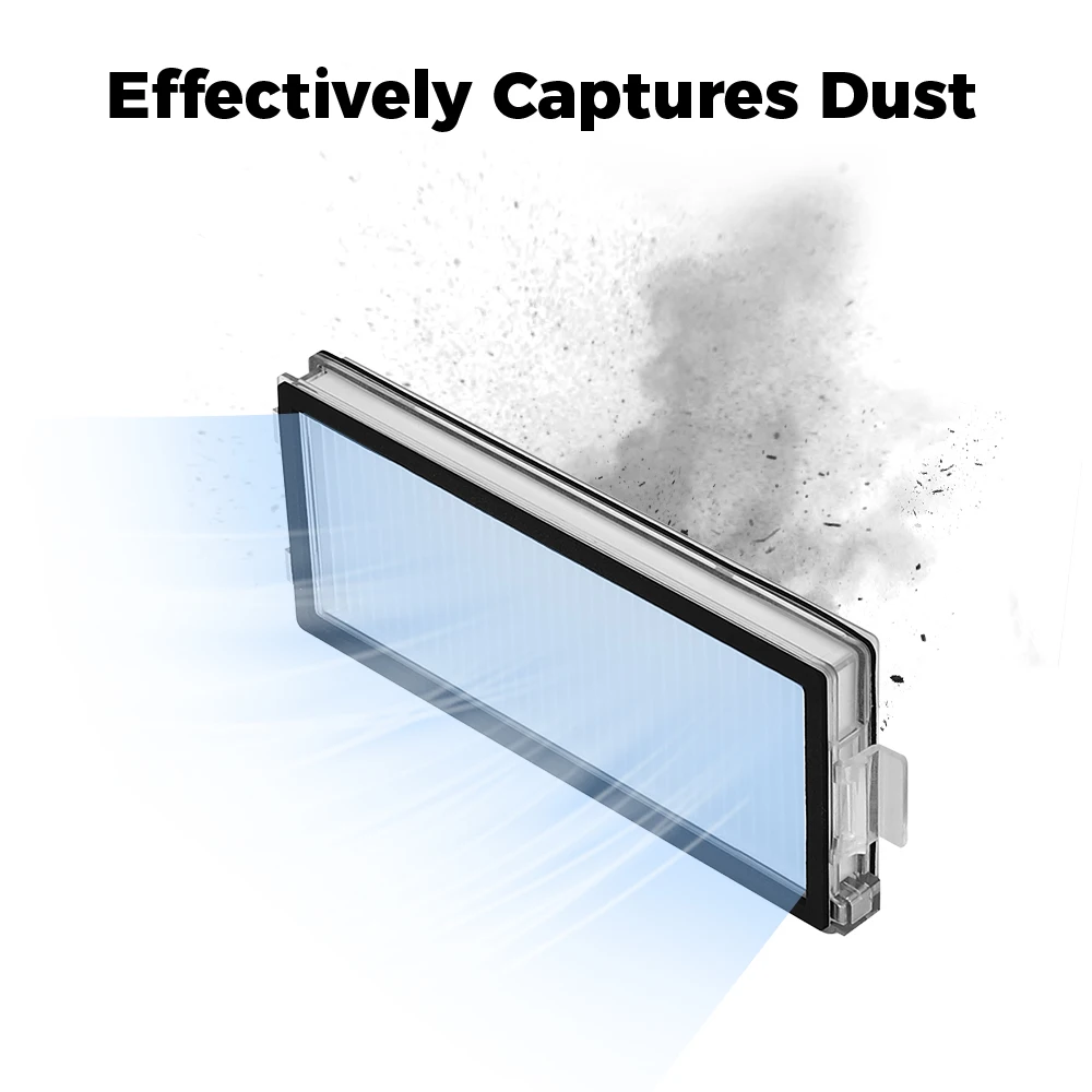Filter Replacement Filter Insert Consumable For Roborock P10S Pro V20 Qrevo Master Qrevo Slim Robot Vacuum Cleaner Spare Parts