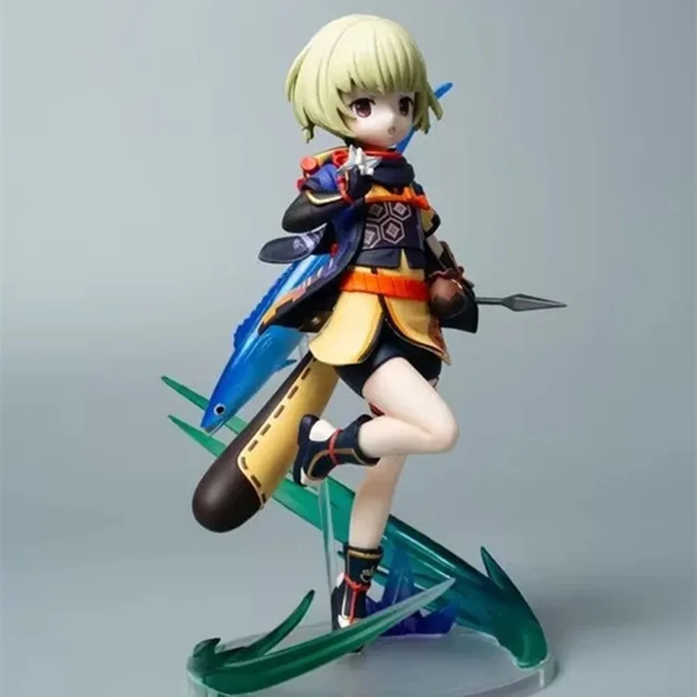 Anime Genshin Impact Figure Sayu Anime Figure 19cm PVC Figures Klee Sword Art Online Figure Desk Decoration Kid Birthday Gift