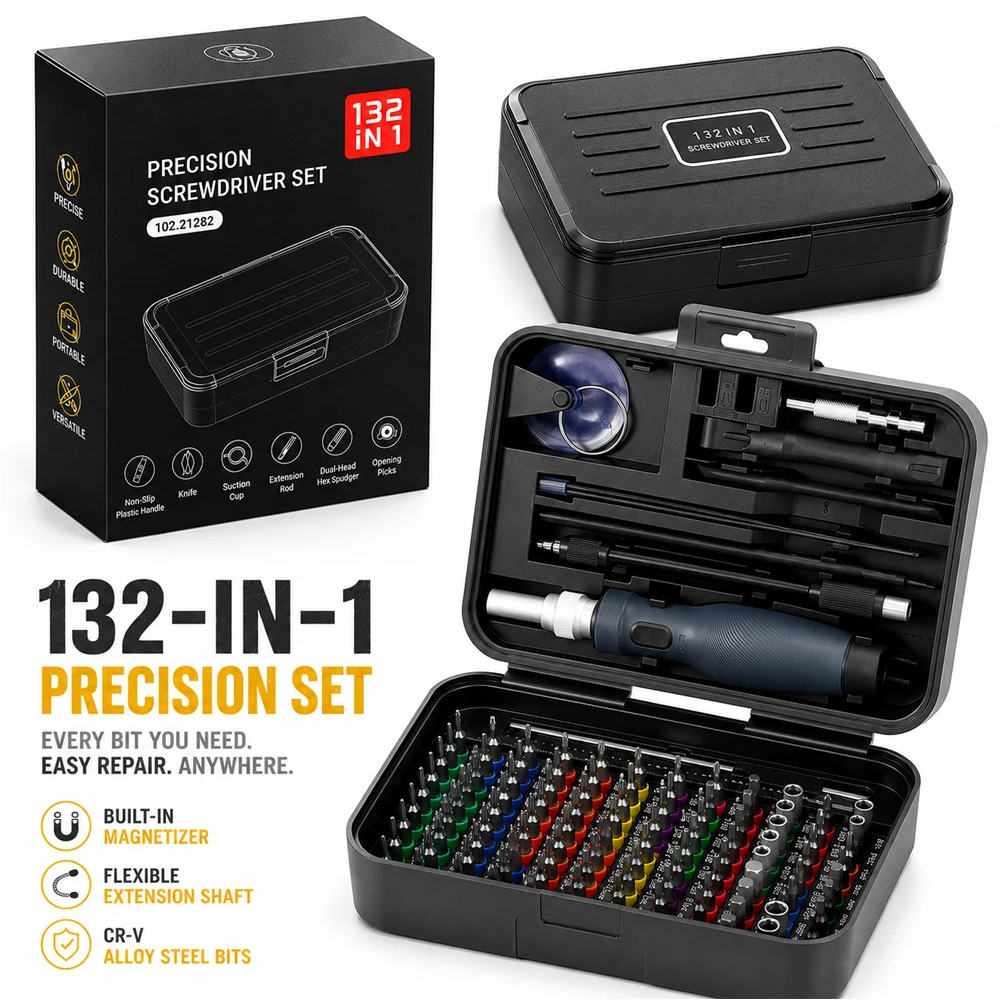 Diy Electronics Game - Precision Screwdriver Set 132 In 1