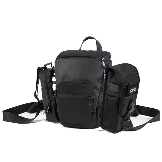 High Quantity Waterproof  C amera Shoulder Bag Case DSLR C amera Professional Shoulder Bag With Two Side Bags