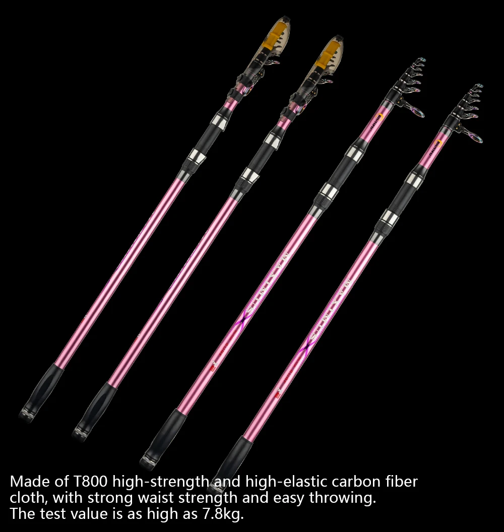 MAXIMUS Traveller Teleskop-Surf-Angelruten 5,3m-3,6m T800 Carbon Spinning Power 60-150g Wurf-Surfcasting-Rute für BIUTIFU – Detail 7