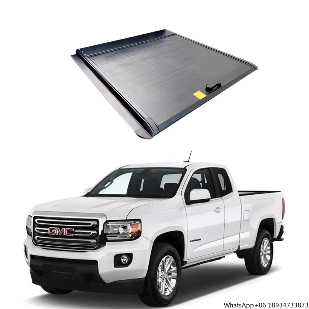 ODM Retractable Truck Bed Manual Pickup Tonneau Roll Up Cover For 2019-2023 Sierra-1500