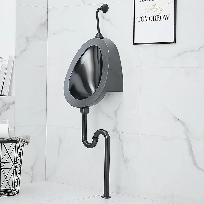 

Писсуар из нержавеющей стали 304, настенный барный писсуар для унитаза, общественный туалет, мужской индукционный писсуар