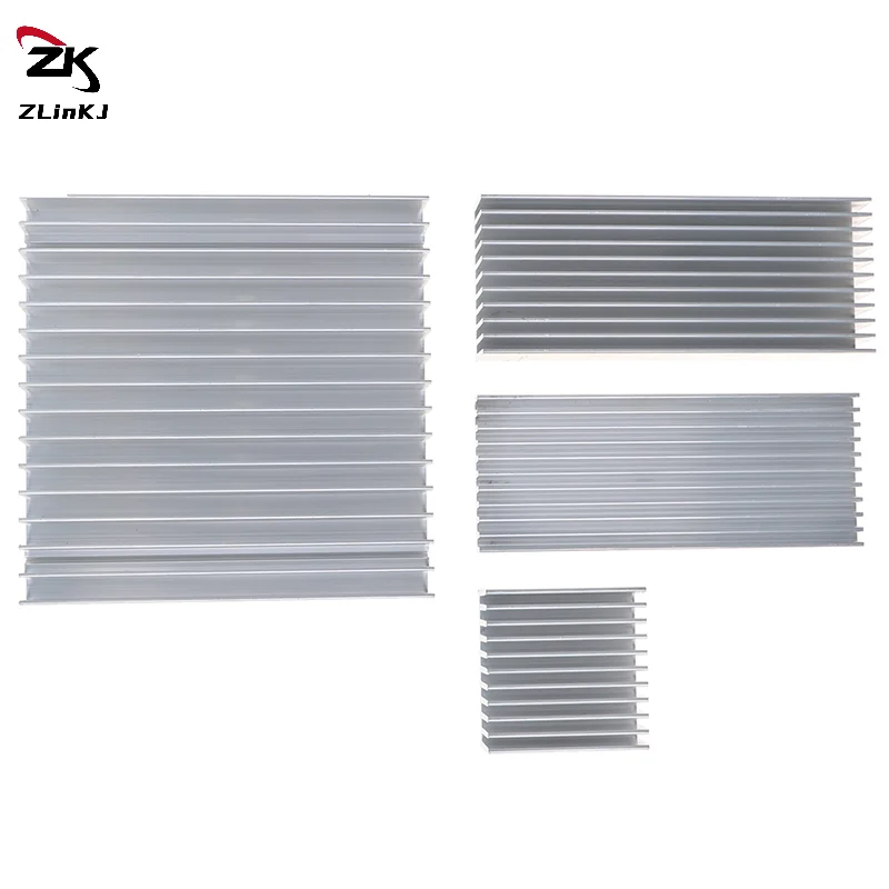 

(ZYDD01) 1Pcs Extruded Aluminum Heatsink For High Power LED IC Chip Cooler Radiator Heat Sink