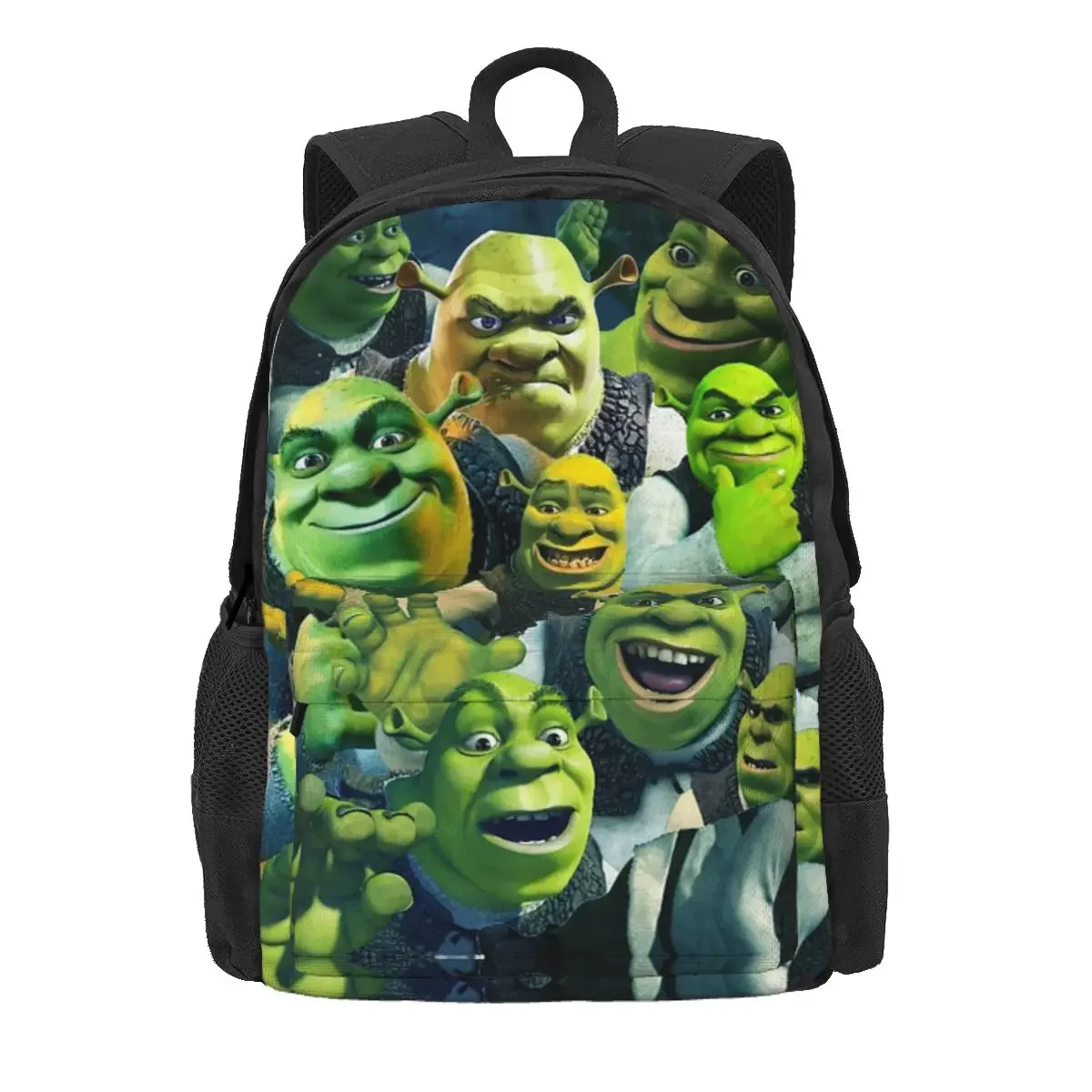 Shrek Collage Poster Design 2021 Backpack Daypack Large Capacity Children BookBag School Bag Shoulder Bags for Men Women