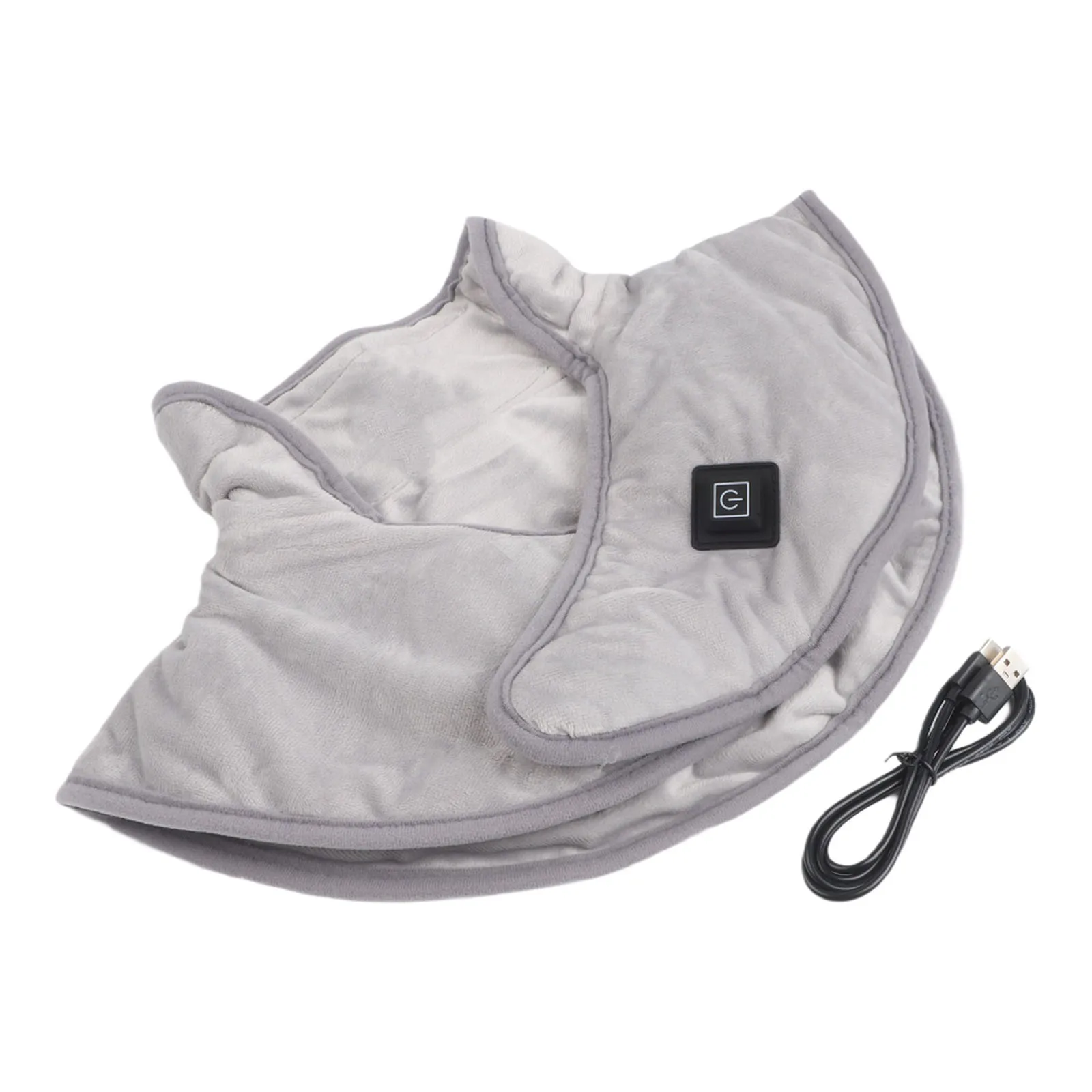Electric Heating Neck Shawl with USB Power and Three Temperature Levels for Soothing Neck Warmth and Muscle Comfort