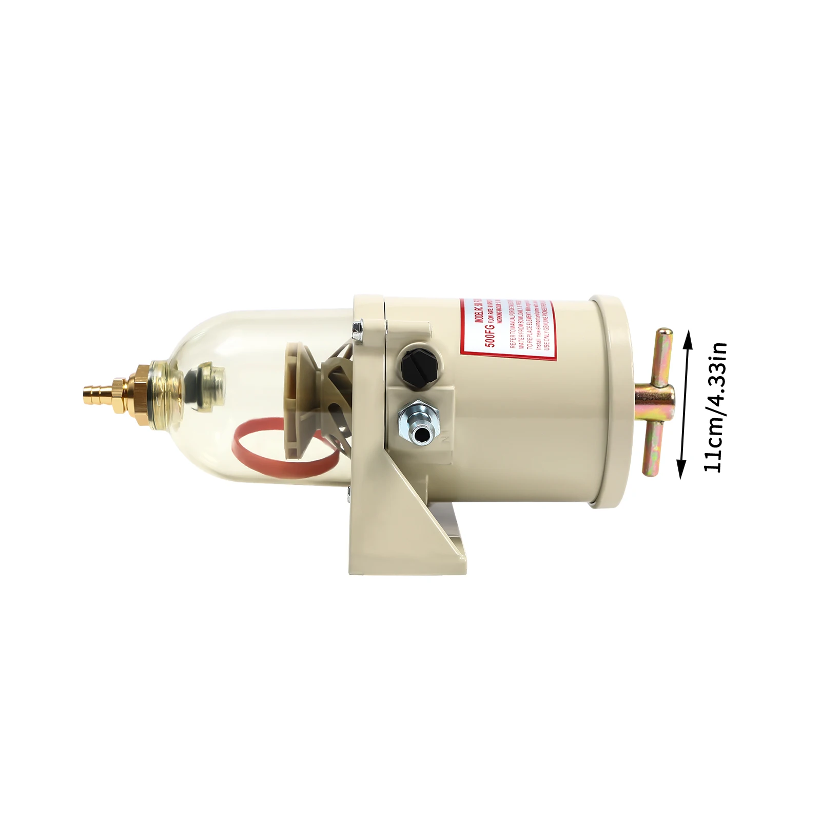 500FG 500FH Diesel Marine Truck Benzine Racor Filter Olie Water W/Bout 60GPH Jacht Diesel Filter Olie-waterafscheider