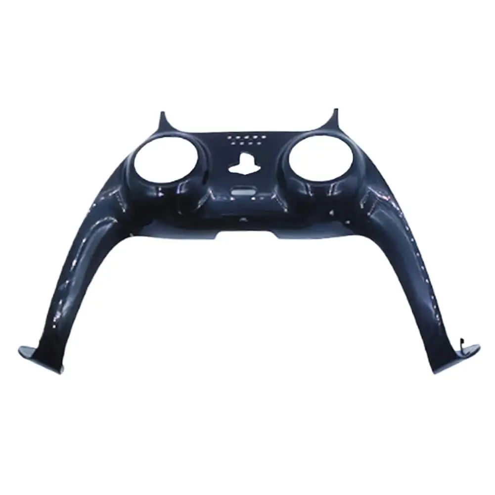 Chrom-DIY-Ersatz-Controller-Gehäuse, glänzende dekorative Verkleidung, individuelle Abdeckplatten, kompatibel mit PS5-Controller.