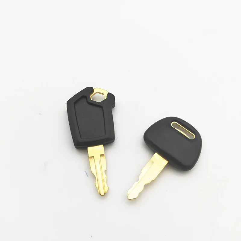 7PC Ignition Keys Excavator Construction Machinery Key Kit 14607 5P8500 K250 H800 For JCB For Volvo Tractor