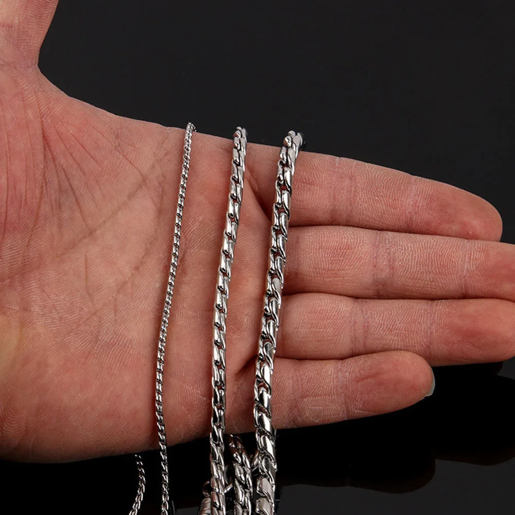 

Exquisite Design Stainless Steel Birds Anklet Size 4 Thin Chain Durable Anti-Off Ankle Rings for Parrots Parrot Anklet