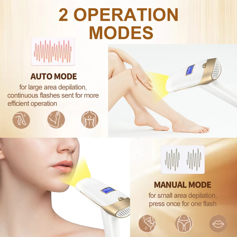 Épilation Laser 2 en 1 mise à jour, lampe remplaçable, rajeunissement, épilation permanente indolore, tondeuse pour Bikini, dispositif épilateur IPL