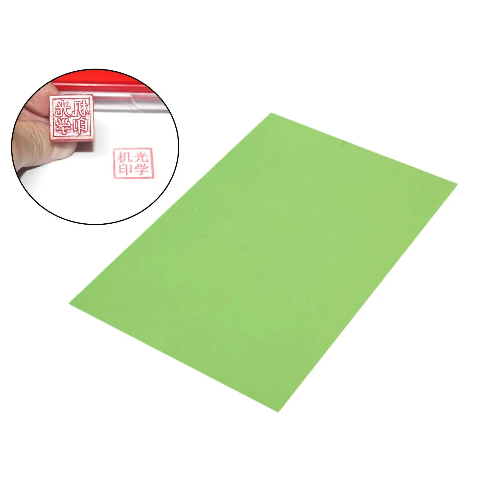 Solid Photopolymer Plate Printing Rubber Stamp Making Water Soluble Letterpress