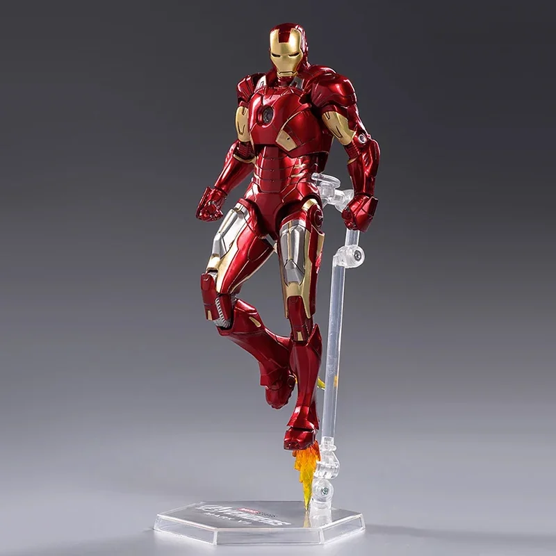 Zd Spielzeug Iron Man MK7 Modell 7 Zoll Action figuren Tony Stark Iron Man Avengers sammeln wirklich Modell Ornamente Junge Geschenke