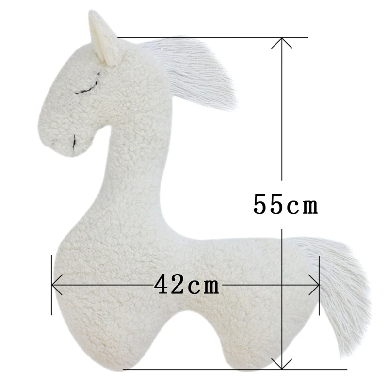 Newborn Baby Photography Posing Pillow Horse Pegasus Unicorn Pillow Photo Prop Infant Photo Shoot Studio Accessories Posing Bean