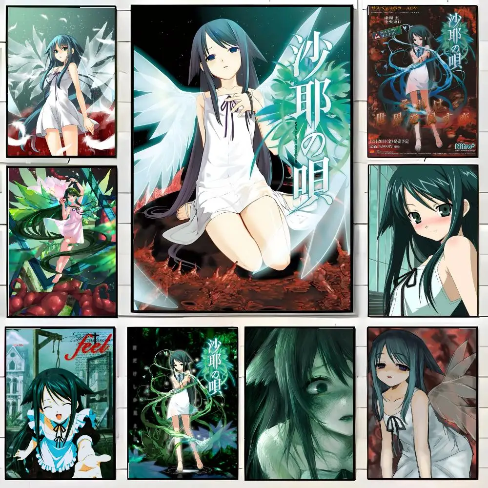 S-Saya No Uta Poster High-definition Waterproof Poster Stickers Suitable For Bedroom Living Room Home Decoration