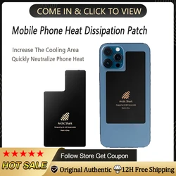Game Mobile Phone Cooler Cooling Fin Patch Holder Copper Sheet Uniform Heat Dissipation Board Increases Dissipation Area