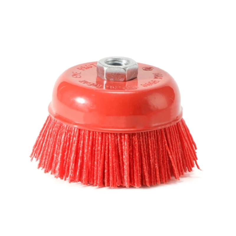 100x M14 Cup Nylon Abrasive Brush Wheel 3\