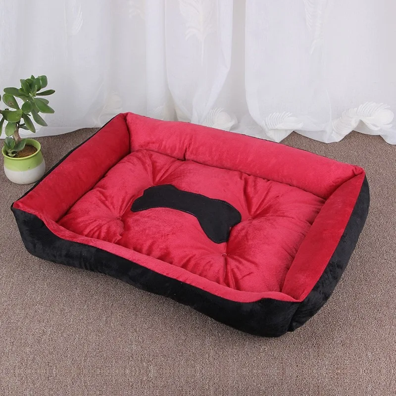 

Warm Pet Dog Bed for Small Medium Large Dogs, Soft Calming Dog Sofa Bed Mat, Fashion Pet Nest Supplies