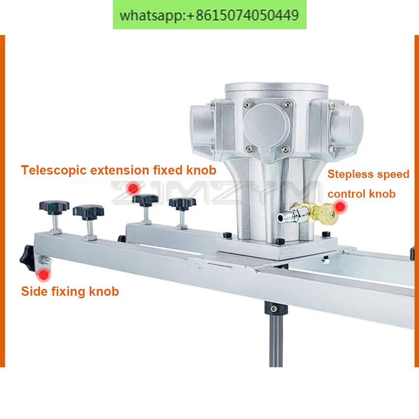 Pneumatic 1 Ton Air Agitator IBC Tank Mixer Machine 1000L Commercial Barrel Drum Stirrer With Support Hanger