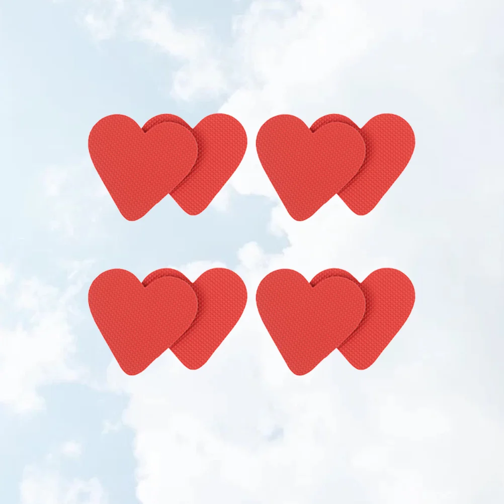 

4pcs For High Heels Sandals Boots Non-Slip High Heel Sticker Shoe Grips Red Sole Patch Sole Patch Foot Care Tool