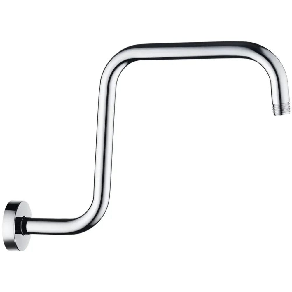 High Rise Shower Arm Shower Extension Arm High Rise Rust Resistant Scratch Resistant Fits Standard Shower Pipes